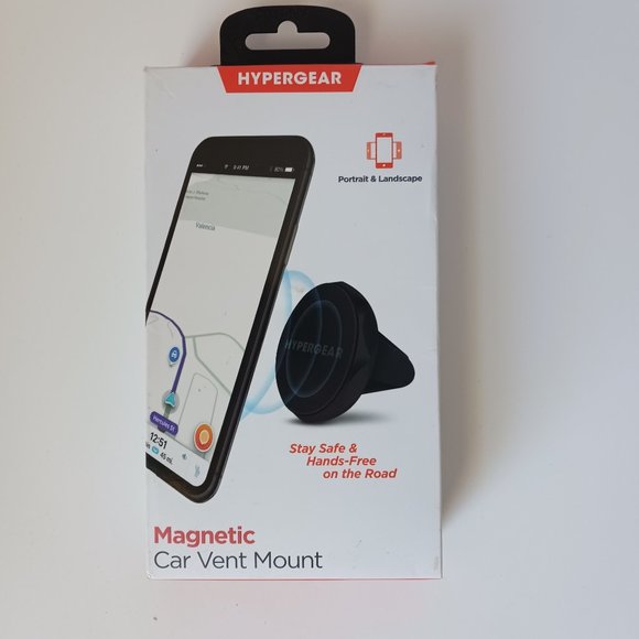 Hypergear Magnetic Car Vent Mount - Picture 1 of 4